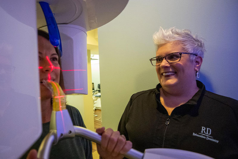 Patient & assistant interaction